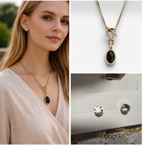 Laundry by Shelli Segal Necklace & Earrings Set (BR888/5)